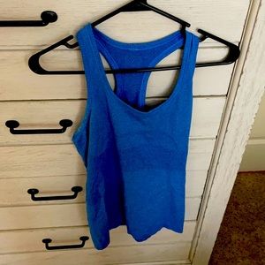 Lululemon Blue Razorback Tank